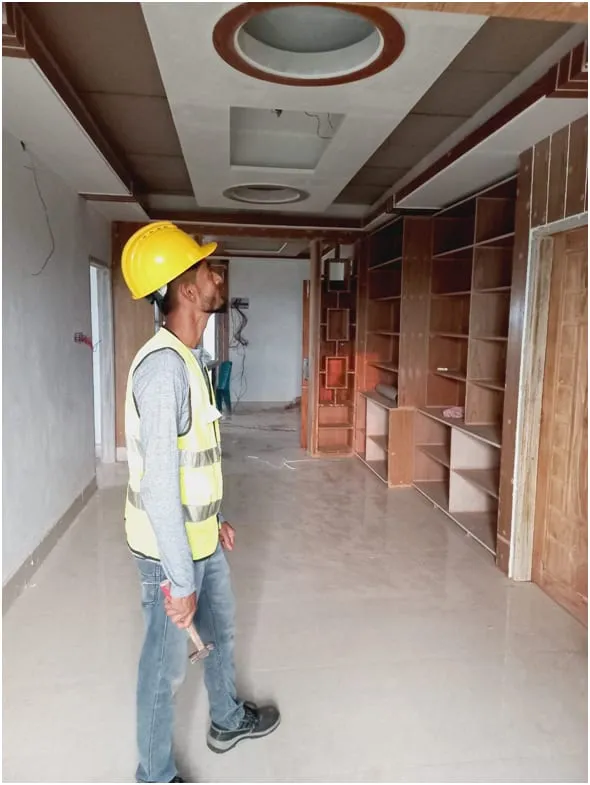 Room fit-out inspection