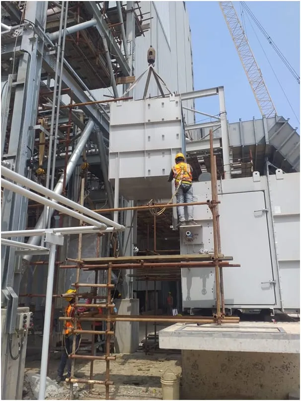 Column and structure steelwork