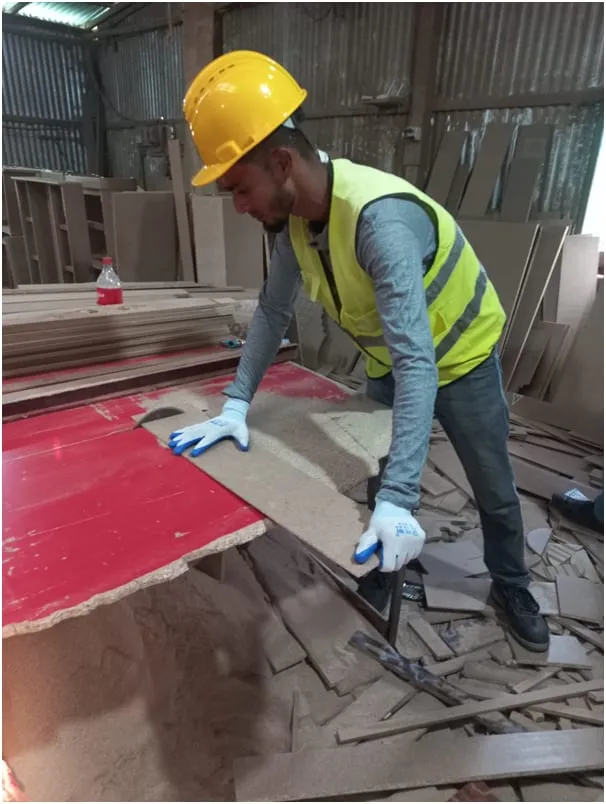 Site material handling