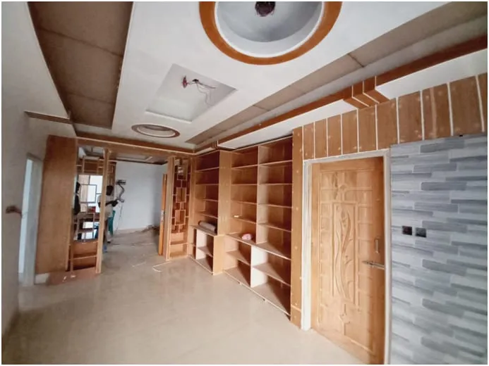 False ceiling and joinery